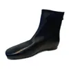 Botines Minimalistas First Encounter Season, Botines Cortos Versátiles Retro para Otoño e Invierno, Suela Suave que Aumenta la Altura, Botines de Tacón Bajo Delgados