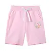 Calça Infantil Estilo Coreano para Meninos e Meninas Calça de Verão Unicórnio Roupa Infantil Algodão Bebê Crianças Tendência Calça Média