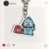 Chaveiro Peixe Feio Explosões Pingente Acrílico Desenho Animado Fofo Estojo de Caneta Mochila Pingente de Desenho Animado Chaveiro de Estudante