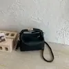 Bolso sencillo para niñas, nuevo y moderno de moda 2026, estilo coreano, bolso de mano pequeño cuadrado, bolso de hombro y bandolera casual de alta calidad
