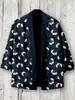 Nuevo modelo transfronterizo 2026 para plataformas independientes: Cardigan kimono capa kimono Ukiyo-e vintage Temu para hombre ropa casual