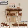 Perchero de pared de madera maciza, gancho para colgar en la puerta, gancho multifuncional para entrada, perchero para dormitorio