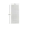 Painel Traseiro de Prateleira de Supermercado Pegboard com Furos Painel Traseiro Plano Painel Traseiro de Ferro Conjunto Completo de Acessórios para Prateleira de Supermercado