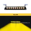 Luz estroboscópica con ventosa S1 9 LED luz de advertencia de pala luz de parabrisas delantera de alto brillo luz de entrada de alta potencia