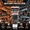 KineShineX Removedor de Ferrugem para Chassi de Carro 10g Pasta Branca Limpador de Ferrugem Metálica Suspensão do Chassi