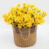 Simulación de flor de manzanilla, pequeña margarita fresca, decoración para bodas, hogar, hotel, arreglos florales, accesorios de fotografía, venta al por mayor