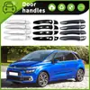 Adecuado para 15-22 Citroen C4 Picasso decoración de tirador de cuenco de puerta exterior pegatina protectora antiarañazos