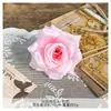 Cabeza de Rosa Diamante Flor de Rosa Simulada Pared de Flores Flor de Seda Boda DIY Flores Hechas a Mano Flores Artificiales Flores Artificiales Venta al por Mayor Decoración Corona de Flores