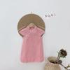 Vestido Mejorado Cheongsam Estilo Algodón y Lino para Niñas Verano 2025 Nuevo Vestido de Algodón Estilo Chino Traje Tang de Bebé sin Mangas