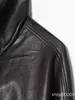 Comércio Exterior Transfronteiriço Roupas Femininas Outono Novo Estilo Europeu e Americano Moda Bainha Bolha Silhueta Oversized Jaqueta de Couro Roupa Exterior 1346579