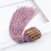 Fio de Ouro Nó Plano Argola de Puxar Bobina Tecida à Mão Comumente Usada Argola de Puxar Falsa Linha de Cauda diy Pulseira Colar Acessórios de Corda Atacado