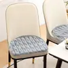 Cojín de Silla Engrosado en Forma de Herradura para Oficina, Antideslizante, Estilo Simple, Cojín para Silla de Comedor en Casa, Venta al por Mayor Personalizada
