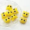 Cabeza de Gato Linda y Adorable de Ojos Grandes Cuentas Sueltas Cuentas de Búho Material Acrílico DIY Pulsera Cadena de Teléfono Cuentas