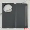 Adequado para capa de couro flip inteligente Honor Magic V6, capa de couro business de cobertura total para tela dobrável, capa protetora, simples e ultrafina