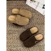 Nuevas Chanclas Birkenstock de Suela Gruesa para Mujer Otoño 2026 con Ante de Vaca, Aumento Interno de Altura, Punta Cerrada, Slip-On y Hebilla de Correa, Estilo Casual