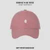 Gorra de Estilo Nuevo para Mujer, Gorra de Béisbol Suave con Letras, Informal Coreana, Combinable con Todo, Mayor Visera, Gorra Protectora Solar para Hombre