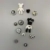 Set de Amuletos para Zuecos, Accesorios de Alta Gama, Materiales de Decoración para Zapatos, Zapatos de Playa de Resina DIY Transfronterizos, Pvc