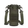 Bolsa para Botella de Agua de Exterior, Funda para Taza de Agua Molle, Funda para Botella de Agua Resistente al Agua y al Desgaste, Bolso Cruzado de un Solo Hombro, Bolso Pequeño Duradero