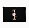 Bolsa de Cosméticos Personalizada com Zíper e Letra da Amazon, Estampa, Bolsa para Estudantes, Material Pu em Branco, Bolsa de Cosméticos Feminina