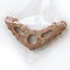Juguetes de Mascar para Perros de Madera y Plástico, Huesos Duraderos para la Dentición de Cachorros y Perros Adultos, Palos Naturales No Tóxicos para Masticadores Agresivos, Juguetes Interactivos para Mascotas para la Limpieza Dental y el Alivio del Aburrimiento