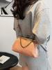 Comércio Exterior Novo Estilo Bolsa Feminina PU Padrão Pedra Presilha Bolsa de Ombro Transversal Feminina Moda Europeia e Americana Corrente Pulseira Bolsa Feminina