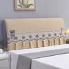 Funda de mesita de noche 2026 Modelo Nuevo Funda Universal para mesita de noche Funda Suave Acolchada Funda para Respaldo de Cama de Madera Funda de Cobertura Completa a Prueba de Polvo