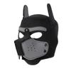 Sm Productos Novedosos para Adultos Juego de Rol para Mascotas Material de Buceo Cubrecabezas para Perro Cubrecabezas de Cobertura Total con Apertura para los Ojos