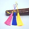 En stock 13CM Cascabel borla borla Hanfu disfraz disfraz bolsita nudo chino hilo fino borla oreja colgante venta al por mayor
