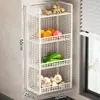 Estante de almacenamiento para cocina para uso doméstico, no requiere taladro, organizador de especias con compartimentos, caja de almacenamiento multifuncional montada en la pared para cebolletas, jengibre y ajo