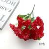 25 Flores de Trombeta Artificiais de Glória da Manhã Estilo Pastoral Decoração de Casa Adereços de Fotografia ins Layout de Salão de Casamento Tecido de Seda