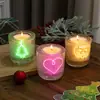 Velas Aromáticas Sensíveis à Luz Transfronteiriças, Presentes de Aniversário e Dia dos Namorados, Decoração de Atmosfera Romântica, Enfeites de Velas com Aroma de Amor