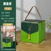 Em estoque zongzi caixa de presente embalagem externa caixa vazia portátil flip caixa de presente Dragon Boat Festival zongzi caixa de embalagem logotipo por atacado