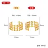Mh35 Extensiones de Cabello Trenzas Africanas Recorte DIY Accesorios para Joyería Colgante Creativo Decoración de Collar de Mano Fábrica Venta al por Mayor
