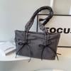 Bolso Popular de Este Año Bolso de Axila para Mujer 2024 Nueva Moda Bolso de Hombro Plisado Bolso Tote Casual de Gran Capacidad