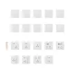 Enchufe de Pared Oculto Delixi Blanco Brillante 827S Interruptor Enchufe Aire Acondicionado 16A Cinco Agujeros 10A Panel