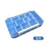 Caja de cebo de doble capa Caja Luya Caja de cebo Luya Caja de almacenamiento portátil especial de doble cara Caja de cebo Luya Cebo falso Caja de anzuelos con plomo