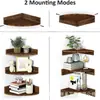 Panel Divisor Triangular de Madera Transfronterizo con Forma de Abanico, Estante Decorativo de Flores para Vestidor, Soporte para Suculentas para Sala de Estar, Estantería para Casa de Huéspedes, Estante de Pared