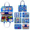 Quadro de Aprendizagem de Feltro Transfronteiriço Montessori Busy Board Educação Infantil DIY Brinquedo de Feltro Quadro de Dedos
