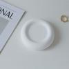 Ins Minimalista Blanco Ola Escaleras Irregulares Yeso Accesorios de Fotografía Adornos Decorativos Fondo