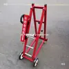 Máquina Enroladora de Mangueira de Água para Resgate de Incêndio, Carrinho Móvel Tipo Retrator Manual/Elétrico de Mangueira de Água