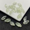 Flor de magnolio budo esmaltado checo 8 * 15 mm colgante de cuenta de esmalte gradiente aleatorio accesorios para joyería DIY material antiguo
