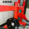 Rueda limitadora de profundidad para sembradora de maíz Rueda limitadora de suelo para sembradora de maíz Ruedas de equilibrio en ambos lados Leide ajustable