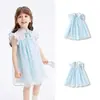 Balabala Ropa Infantil para Niñas Vestidos de Verano 2024 Nuevas Faldas Infantiles Faldas de Malla Verano Ligeras y Transpirables