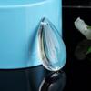 38 50mm brilhante gota de água pendente lâmpada de cristal pendente brilhante diy cristal grânulo cortina acessórios por atacado