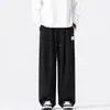 Outono/Inverno 2026 Novo Estilo Chinês Masculino Tendência Veludo Cotelê Casual Calça Plus Size Solta Retrô Reta Perna Larga