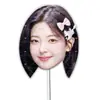 Máscara de Broma de Boda de Choi Ji-Soo de Itzy, Cartel de Recogida en el Aeropuerto, Merchandising para Fans de Conciertos, Mismo Estilo de Tiktok