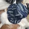 Comercio exterior estilo coreano nuevo sombrero de pescador de mezclilla lavada para hombres y mujeres japonés artístico que combina con todo a prueba de sol sombrero de pescador a prueba de sol