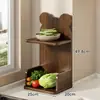 Estantes de almacenamiento a ambos lados de la campana extractora, estante de cocina multifuncional, estante multifuncional de pared para ollas y especias