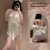 Lingerie Sexy Wish Sex Sexy Pure Desire Boyfriend Wind Camisa plus size Uniforme Tentação Livre de Cama Pijama Feminino 0156