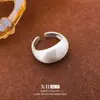 Novo Anel de Moda Tendência Estilo Ins com Toque de Luxo, Anel Aberto Versátil de Luxo Discreto para Uso Diário, Anel Feminino